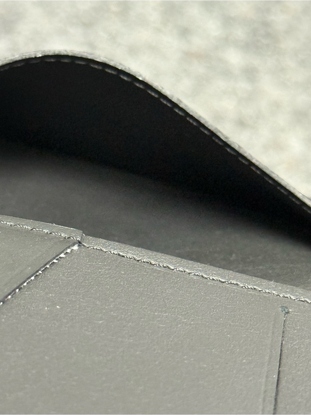 Louis Vuitton Black Calf Leather Monogram Shadow Pocket Organizer M62899 $570 - Picture 13 of 16